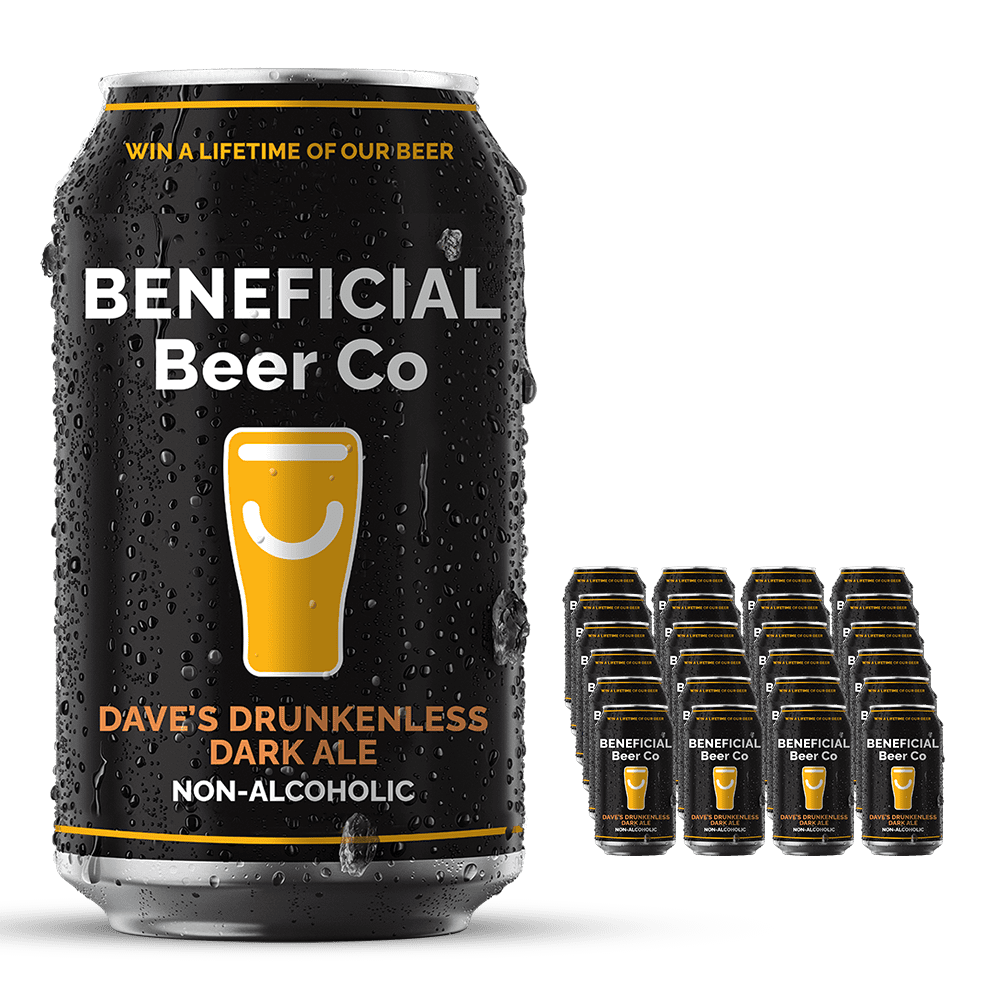 Beneficial Beer Co Dave's Drunkenless Dark Ale 375mL - Beneficial Beer Co - Craftzero