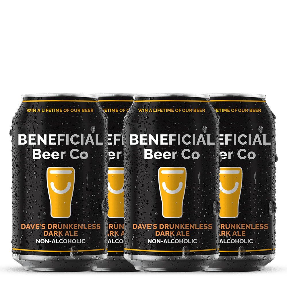 Beneficial Beer Co Dave's Drunkenless Dark Ale 375mL - Beneficial Beer Co - Craftzero