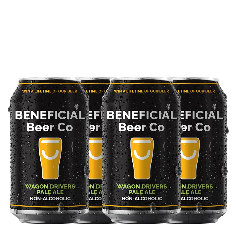 Beneficial Beer Co Wagon Drivers Non-Alcoholic Pale Ale 375ml ***BBD 12/25*** - Beneficial Beer Co - Craftzero