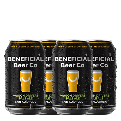 Beneficial Beer Co Wagon Drivers Non-Alcoholic Pale Ale 375ml ***BBD 12/25*** - Beneficial Beer Co - Craftzero
