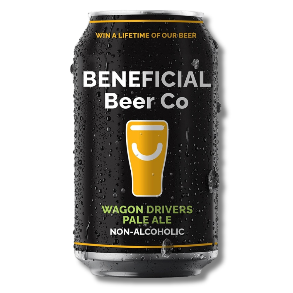 Beneficial Beer Co Wagon Drivers Non-Alcoholic Pale Ale 375ml ***BBD 04/26***