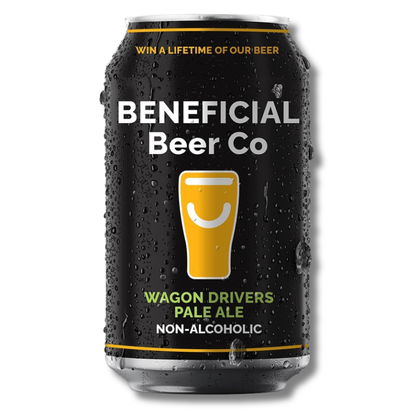 Beneficial Beer Co Wagon Drivers Non-Alcoholic Pale Ale 375ml ***BBD 04/26***