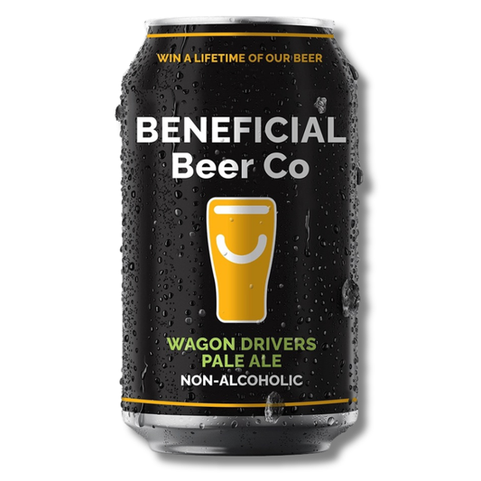 Beneficial Beer Co Wagon Drivers Non-Alcoholic Pale Ale 375ml ***BBD 04/26***