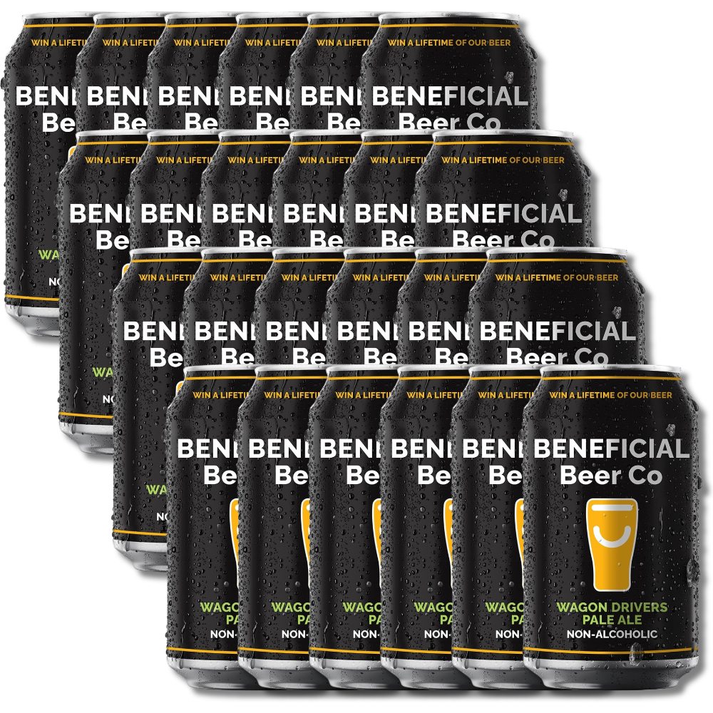 Beneficial Beer Co Wagon Drivers Non-Alcoholic Pale Ale 375ml ***BBD 04/26***