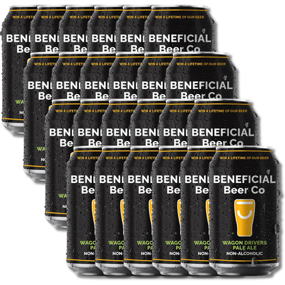 Beneficial Beer Co Wagon Drivers Non-Alcoholic Pale Ale 375ml ***BBD 04/26***