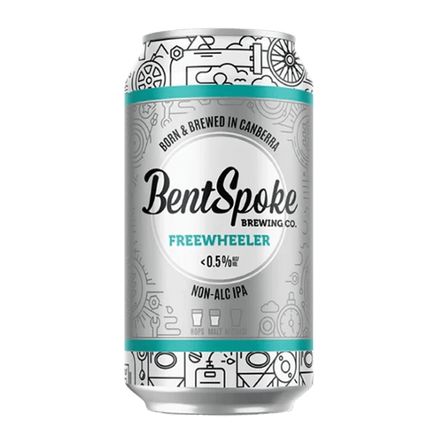 BentSpoke Brewing Freewheeler Non Alc IPA 375ml - BentSpoke Brewing - Craftzero