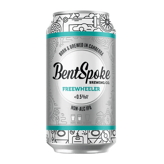 BentSpoke Brewing Freewheeler Non Alc IPA 375mL - BentSpoke Brewing - Craftzero