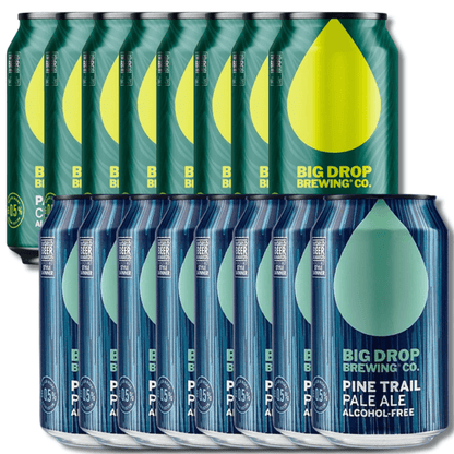 Big Drop Brothers Bundle - Alcohol Free Pale Ale & IPA (16x355ml) - Big Drop - Craftzero