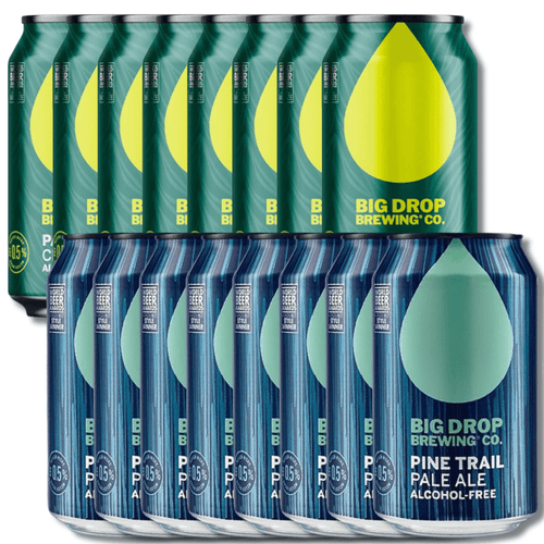 Big Drop Brothers Bundle - Alcohol Free Pale Ale & IPA (16x355ml) - Big Drop - Craftzero