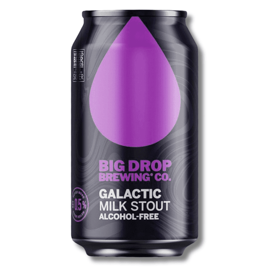 Big Drop Galactic Milk Stout Alcohol Free 355ml - Big Drop - Craftzero