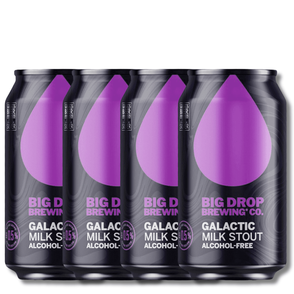 Big Drop Galactic Milk Stout Alcohol Free 355ml - Big Drop - Craftzero