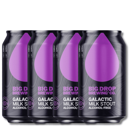 Big Drop Galactic Milk Stout Alcohol Free 355ml - Big Drop - Craftzero