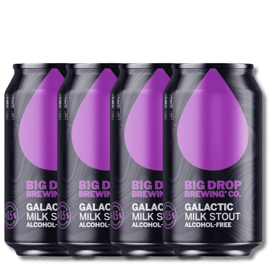 Big Drop Galactic Milk Stout Alcohol Free 355ml - Big Drop - Craftzero