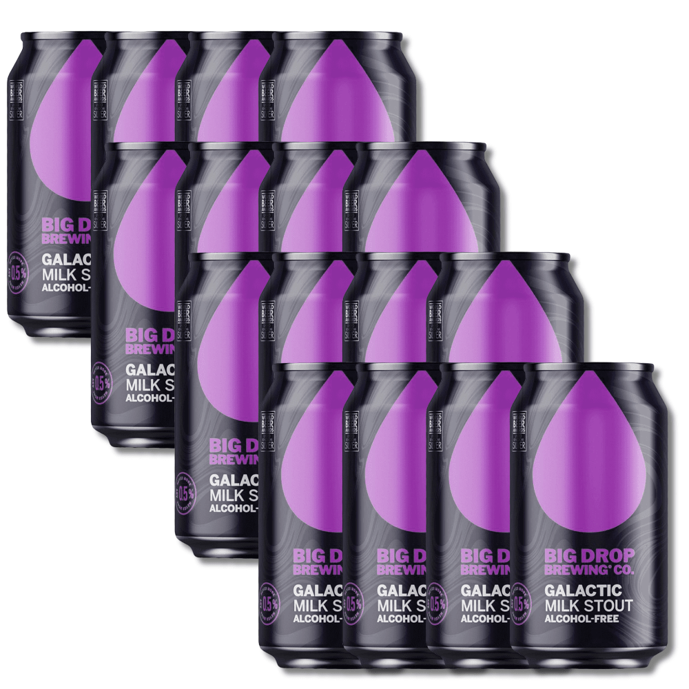Big Drop Galactic Milk Stout Alcohol Free 355ml - Big Drop - Craftzero