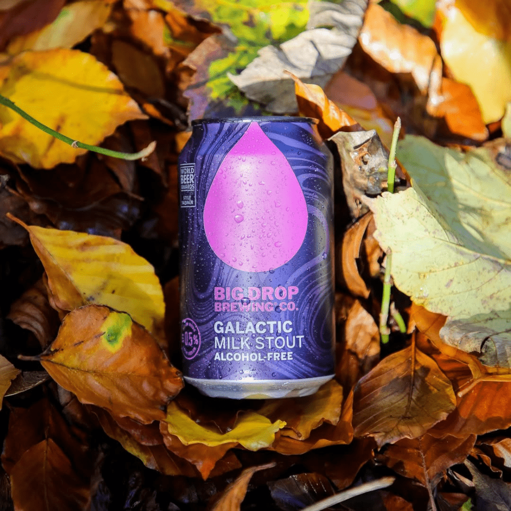 Big Drop Galactic Milk Stout Alcohol Free 355ml - Big Drop - Craftzero
