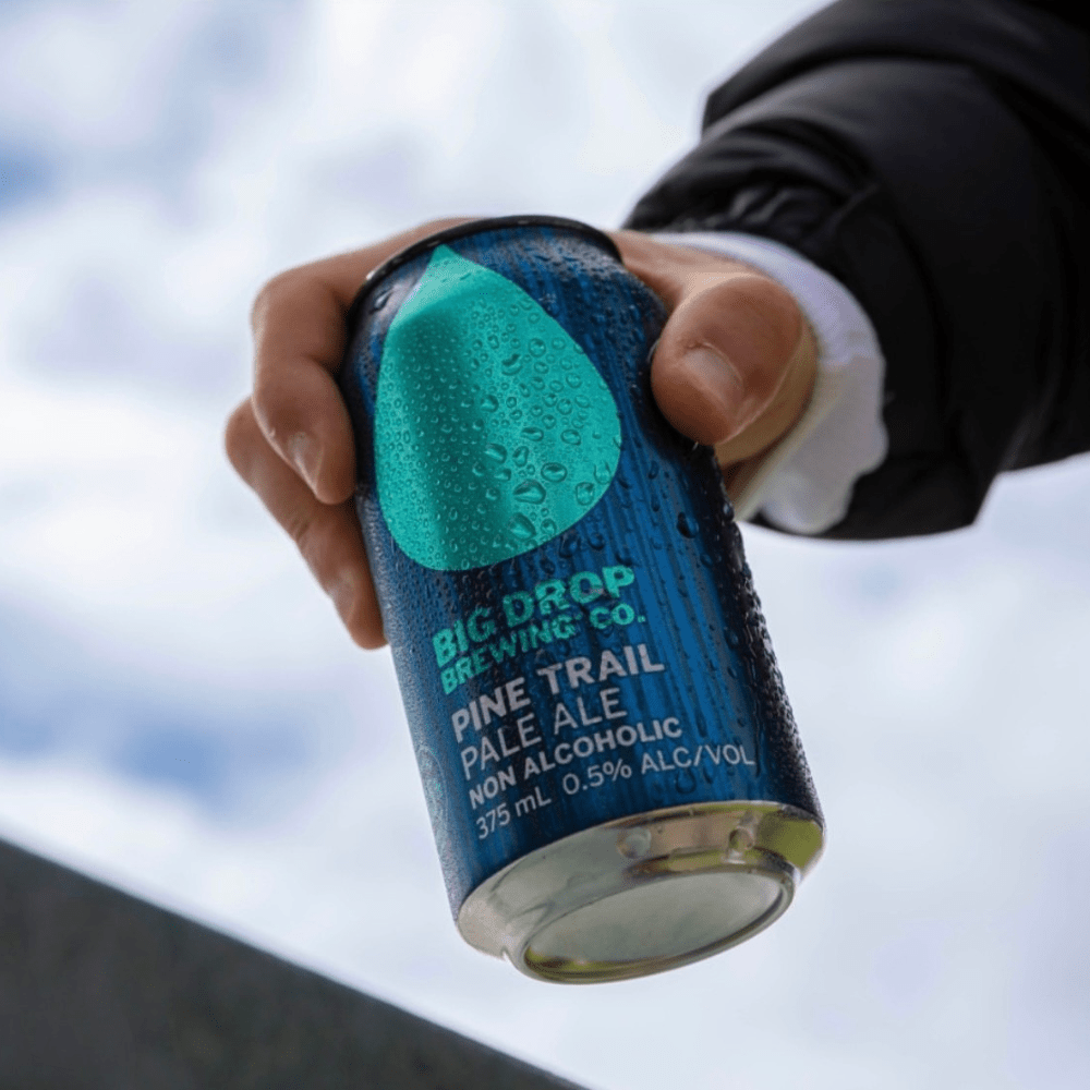 Big Drop Pine Trail Pale Ale Non-Alcoholic 355ml - Big Drop - Craftzero