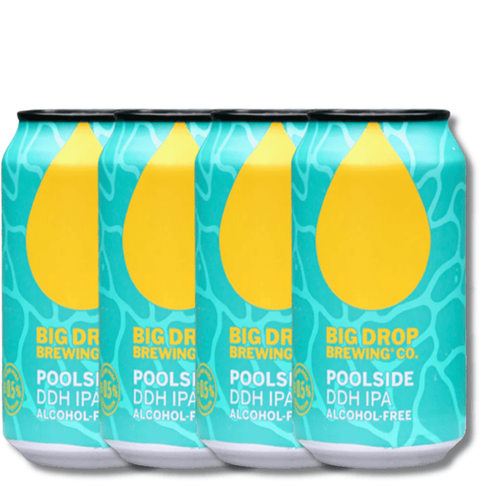 Big Drop Poolside DDH IPA Non-Alcoholic 355ml - Big Drop - Craftzero