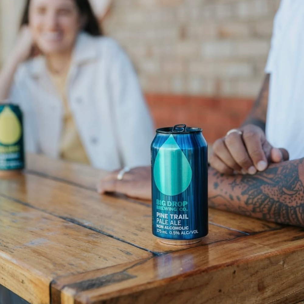 Big Drop Pine Trail Pale Ale Non-Alcoholic 355ml - Big Drop - Craftzero