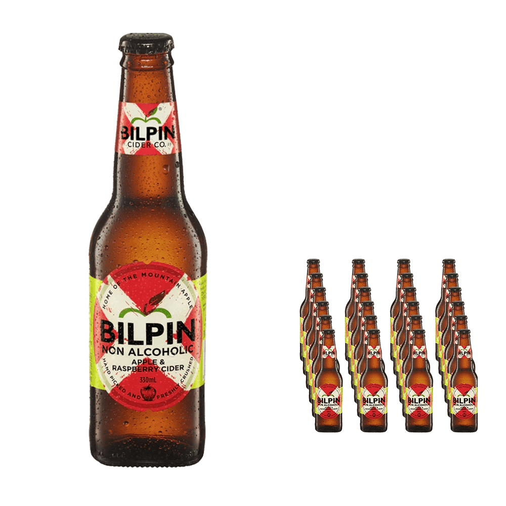 Bilpin Non-Alcoholic Apple and Raspberry Cider 330mL - Bilpin Cider Co - Craftzero