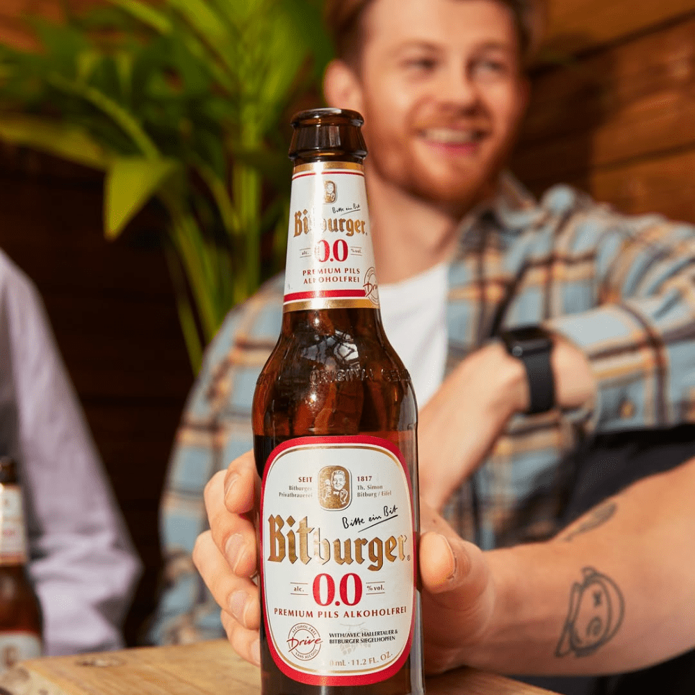 Bitburger Drive Alcohol Free Pilsner Lager 330ml ***BBD 05/26*** - Bitburger - Craftzero