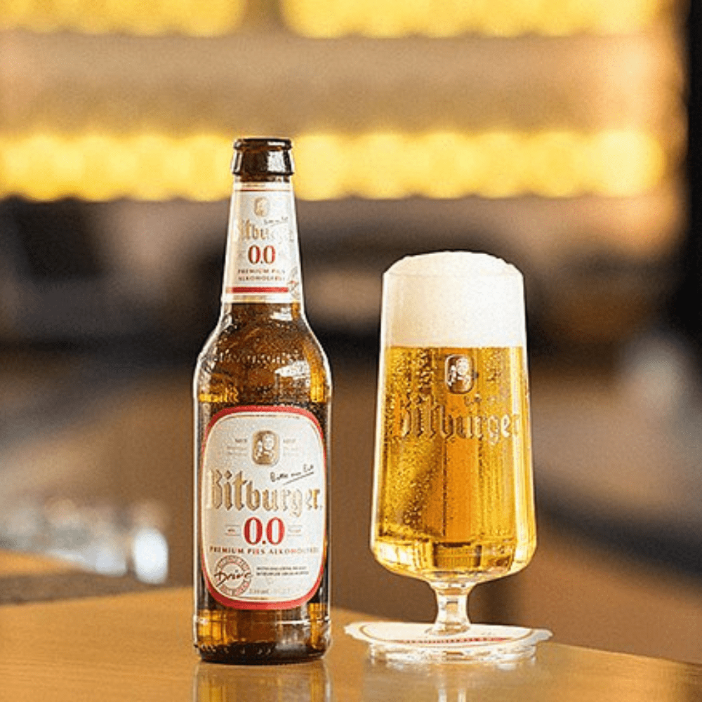 Bitburger Drive Alcohol Free Pilsner Lager 330ml ***BBD 05/26*** - Bitburger - Craftzero