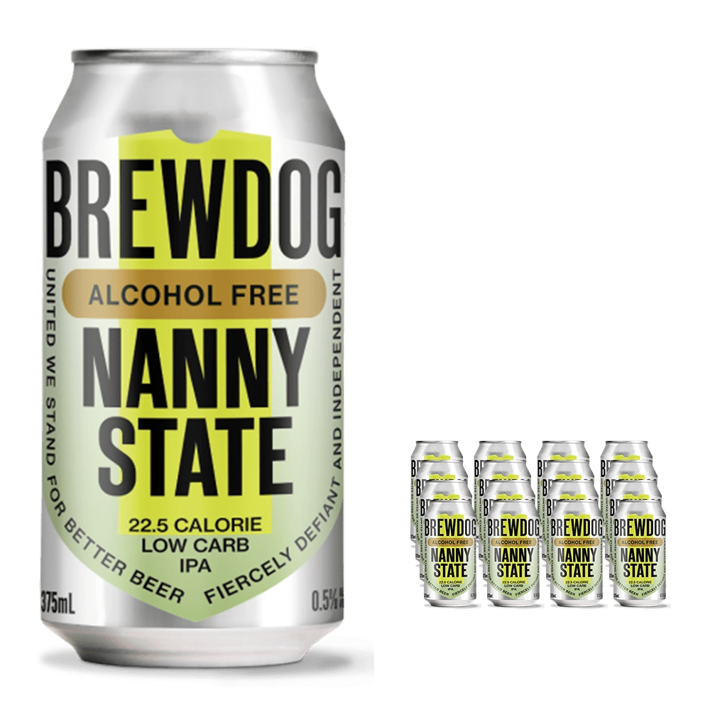 BrewDog Nanny State Low Carb IPA 375mL - BrewDog - Craftzero