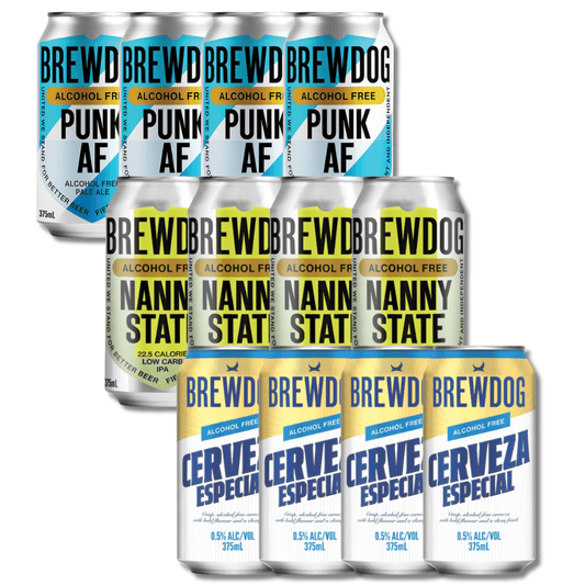 Brewdog “Designated Driver” Non-Alcoholic Mixed Beer Box (12) - BrewDog - Craftzero