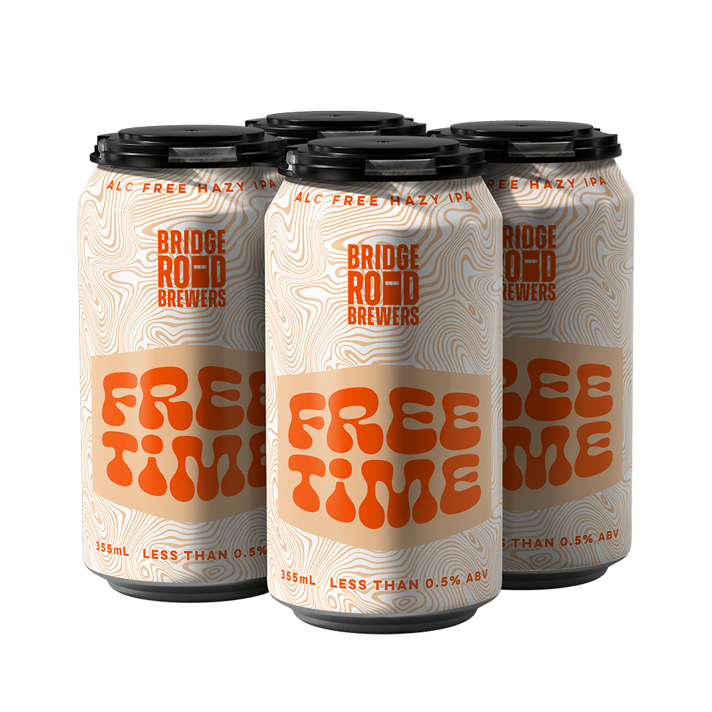 Bridge Road Brewers Non-Alcoholic Free Time Hazy IPA 355ml - Bridge Road Brewers - Craftzero
