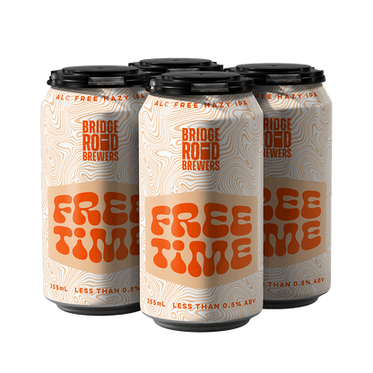 Bridge Road Brewers Non-Alcoholic Free Time Hazy IPA 355ml - Bridge Road Brewers - Craftzero