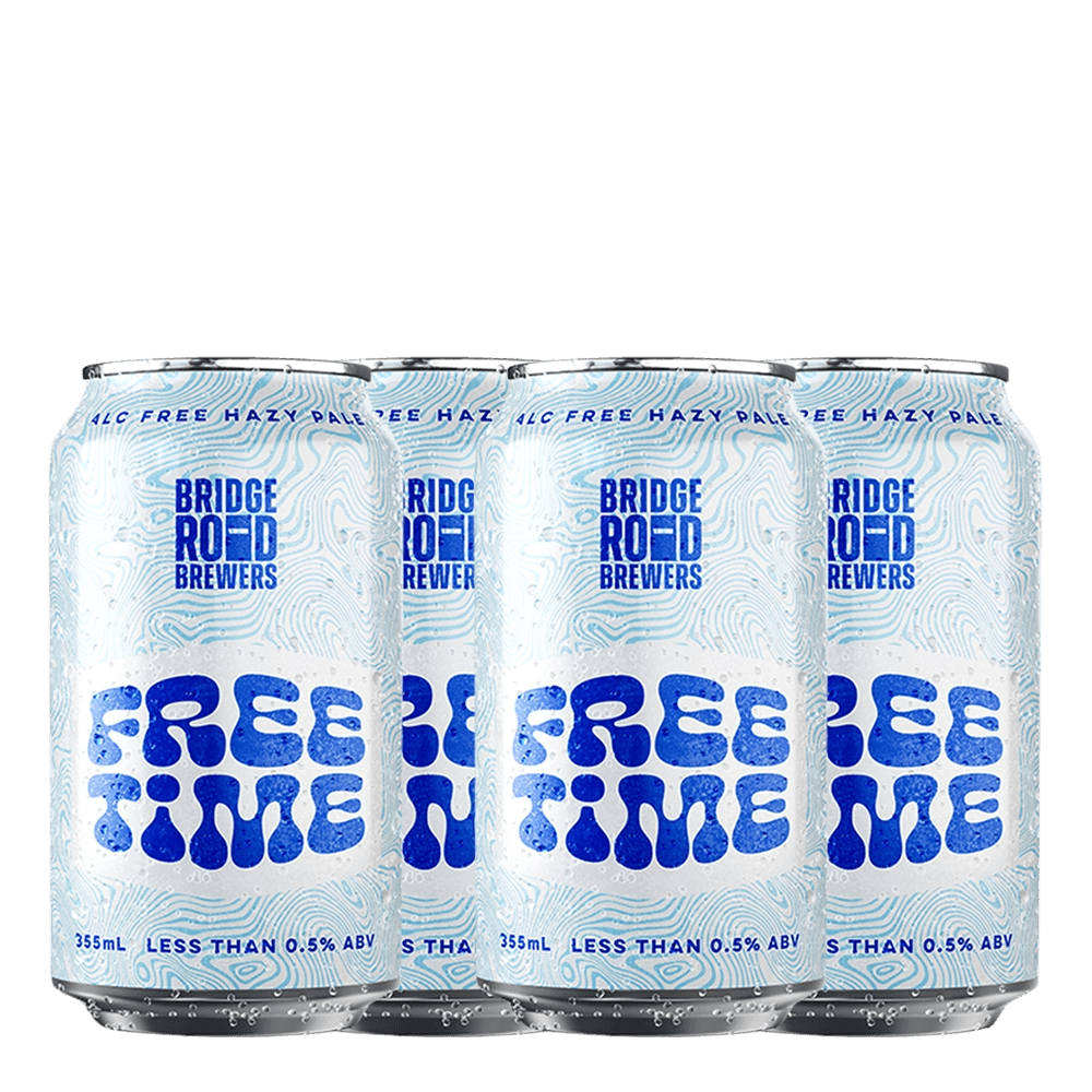 Bridge Road Brewers Free Time NA Hazy Pale 355ml - Bridge Road Brewers - Craftzero