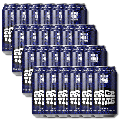 Bridge Road Brewers Free Time Non-Alc Stout 355ml - Bridge Road Brewers - Craftzero