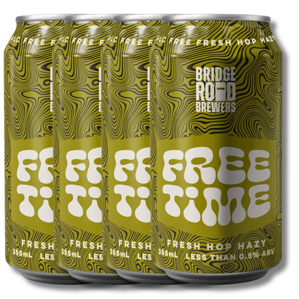 Bridge Road Brewers Free Time Non-Alcoholic Fresh Hop Hazy 355ml - Bridge Road Brewers - Craftzero