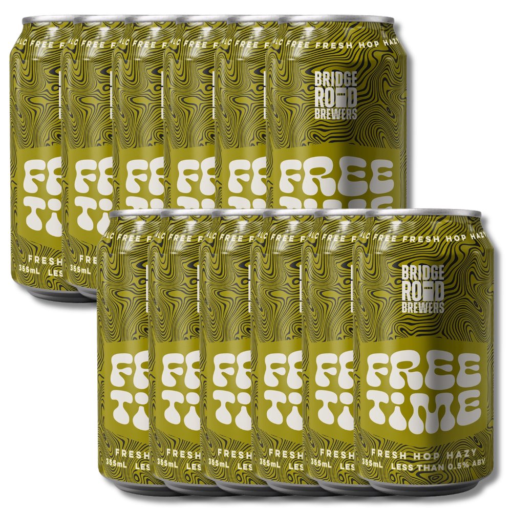 Bridge Road Brewers Free Time Non-Alcoholic Fresh Hop Hazy 355ml - Bridge Road Brewers - Craftzero