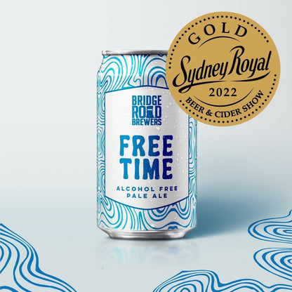 Bridge Road Brewers Free Time Non-Alcoholic Hazy Pale 355ml - Bridge Road Brewers - Craftzero