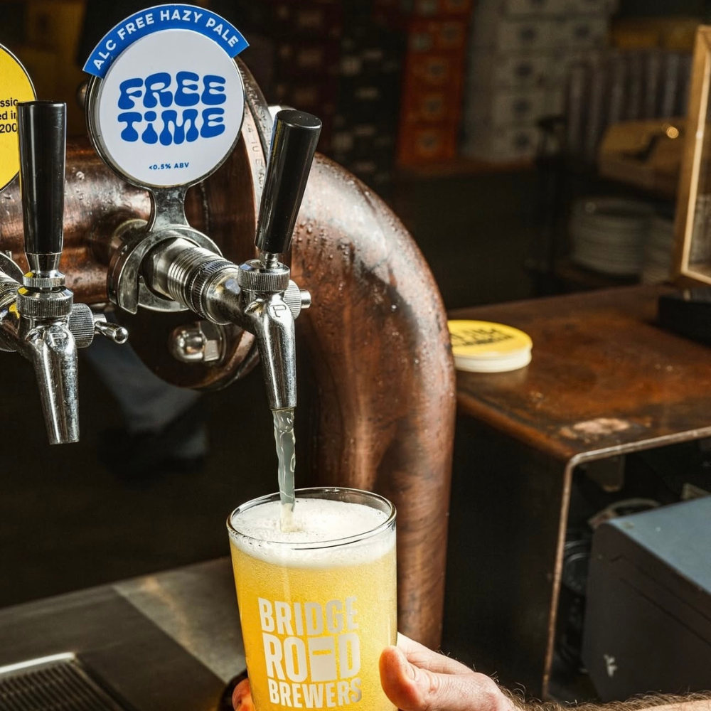 Bridge Road Brewers Free Time Non-Alcoholic Hazy Pale 355ml - Bridge Road Brewers - Craftzero