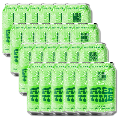 Bridge Road Brewers Free Time Non-Alcoholic Lager 355ml - Bridge Road Brewers - Craftzero