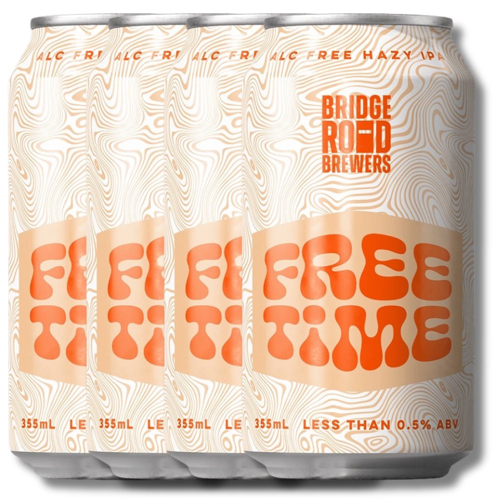 Bridge Road Brewers Non-Alcoholic Free Time Hazy IPA 355ml - Bridge Road Brewers - Craftzero
