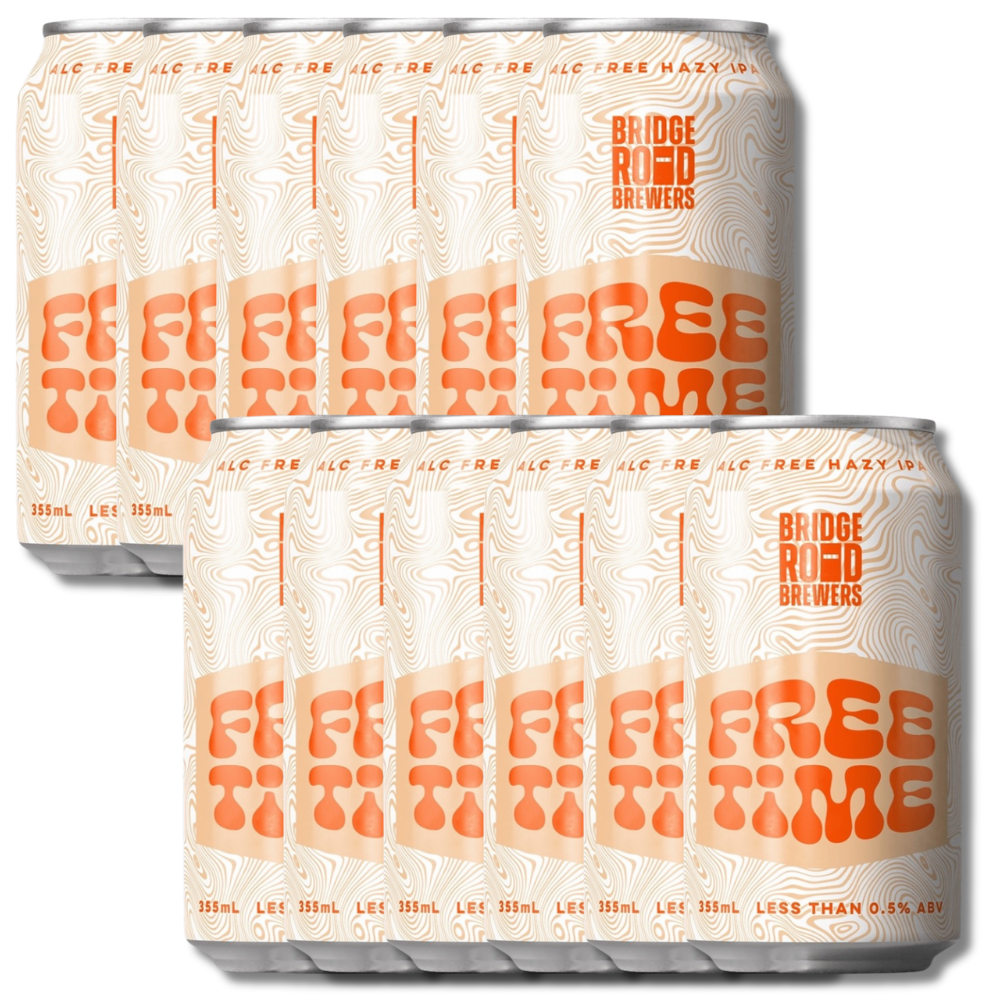 Bridge Road Brewers Non-Alcoholic Free Time Hazy IPA 355ml - Bridge Road Brewers - Craftzero