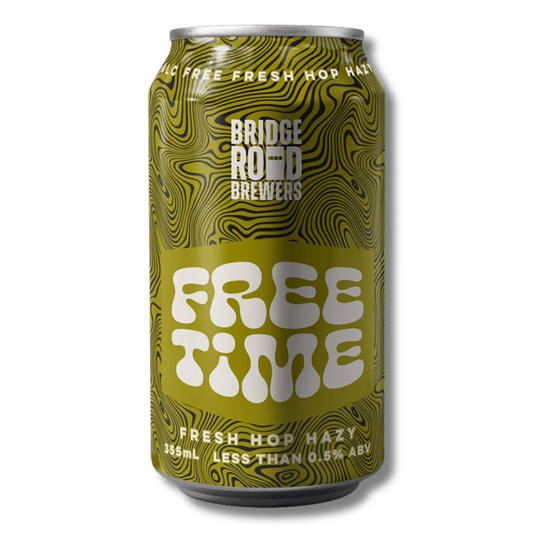 Bridge Road Brewers Free Time Non-Alcoholic Fresh Hop Hazy 355ml