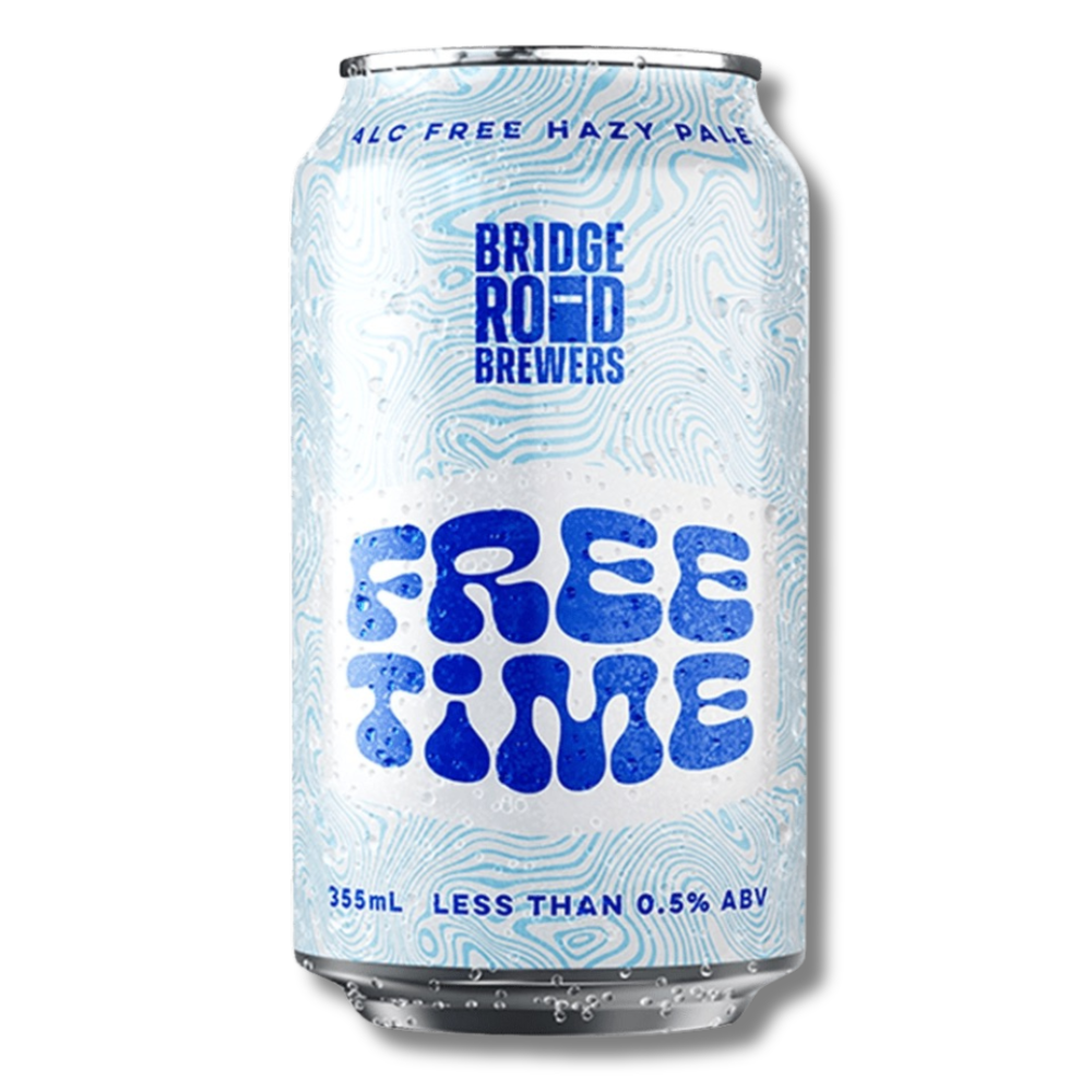 Bridge Road Brewers Free Time Non-Alcoholic Hazy Pale 355ml