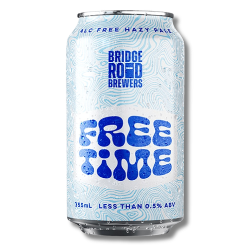 Bridge Road Brewers Free Time Non-Alcoholic Hazy Pale 355ml