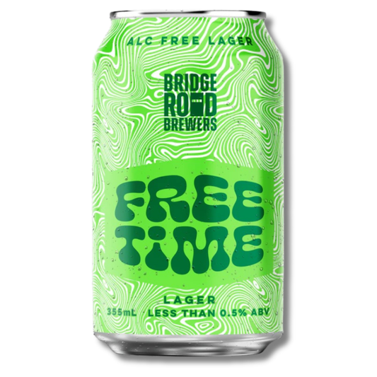 Bridge Road Brewers Free Time Non-Alcoholic Lager 355ml