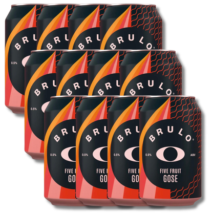 Brulo Non-Alcoholic Five Fruit Gose 330ml - BRULO - Craftzero