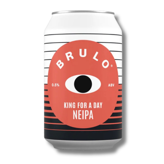 Brulo Non-Alcoholic King For A Day NEIPA 330ml ***BBD 09/26*** - BRULO - Craftzero