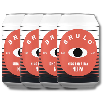 Brulo Non-Alcoholic King For A Day NEIPA 330ml ***BBD 09/26*** - BRULO - Craftzero