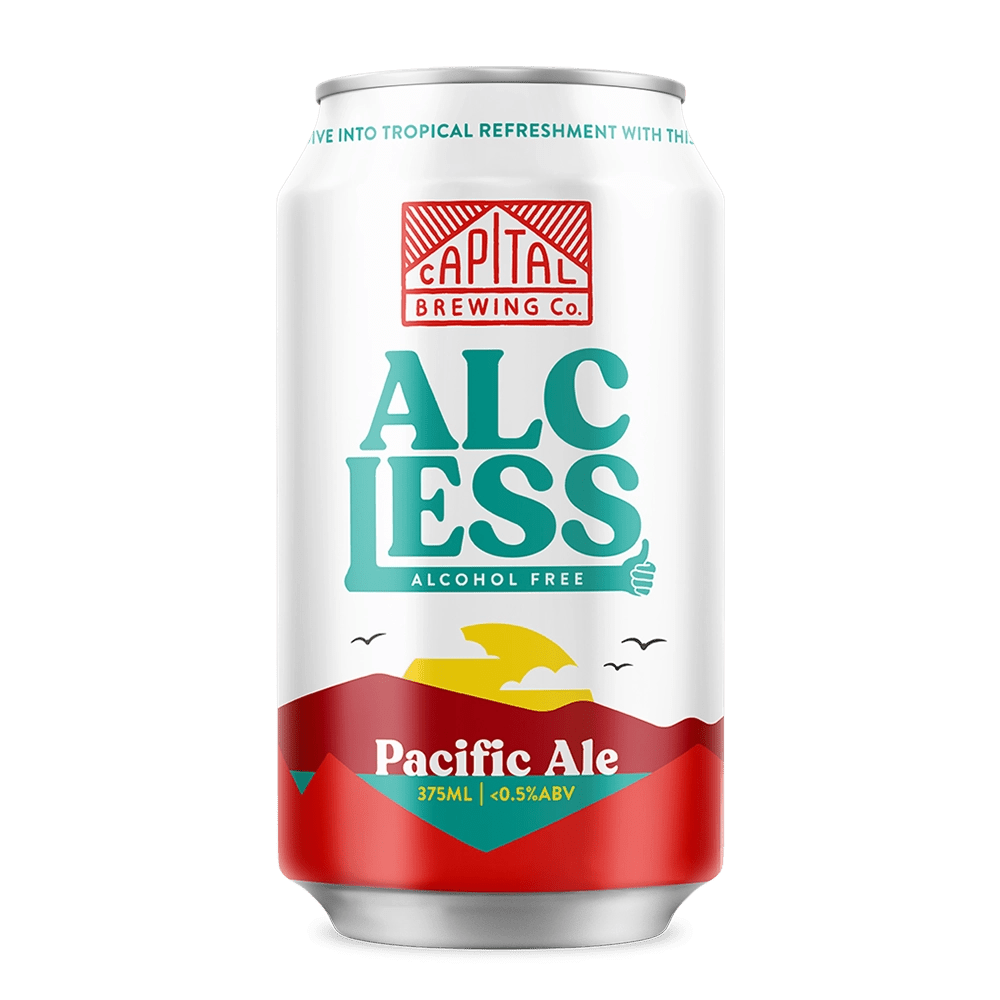 Capital Brewing Alc-Less Pacific Ale 375mL - Capital Brewing Co. - Craftzero