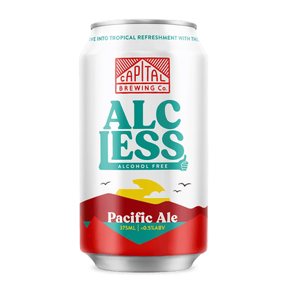 Capital Brewing Alc-Less Pacific Ale 375ml - Capital Brewing Co. - Craftzero