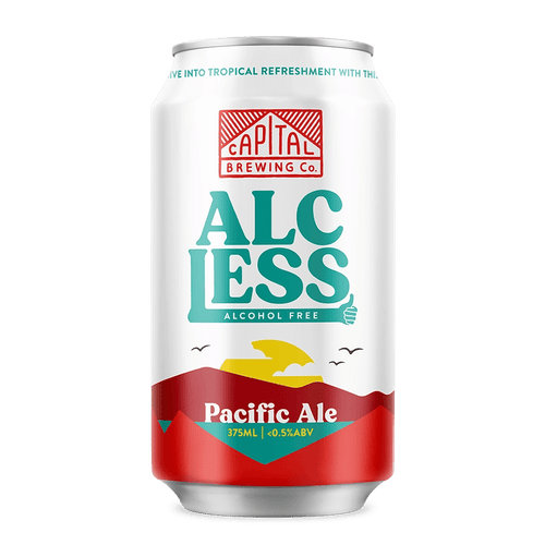 Capital Brewing Alc-Less Pacific Ale 375mL - Capital Brewing Co. - Craftzero