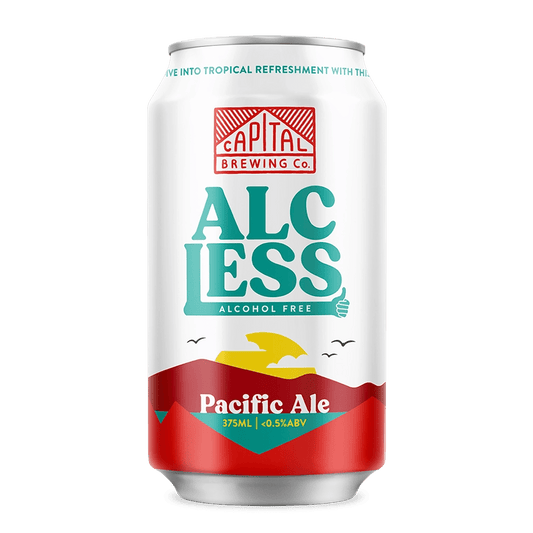Capital Brewing Alc-Less Pacific Ale 375mL - Capital Brewing Co. - Craftzero