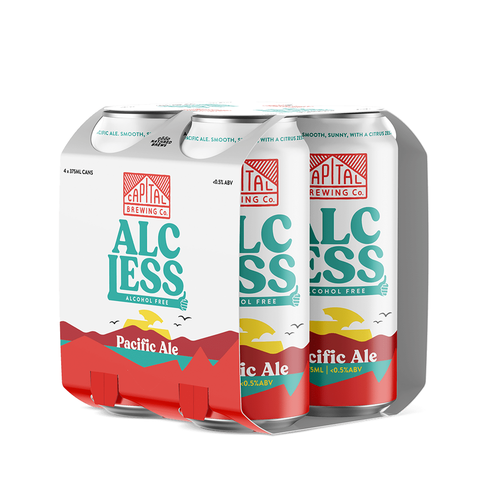 Capital Brewing Alc-Less Pacific Ale 375ml - Capital Brewing Co. - Craftzero